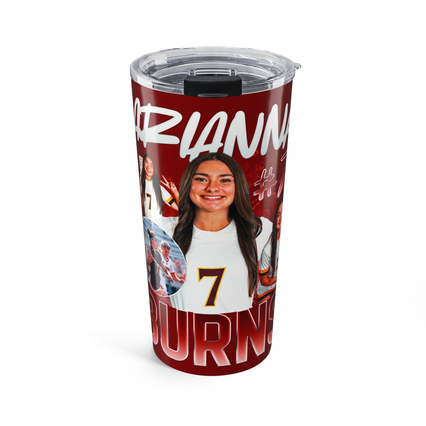 Arianna Burns White & Colored Combo 20oz Tumbler