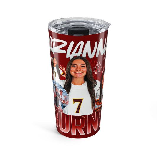 Arianna Burns White & Colored Combo 20oz Tumbler