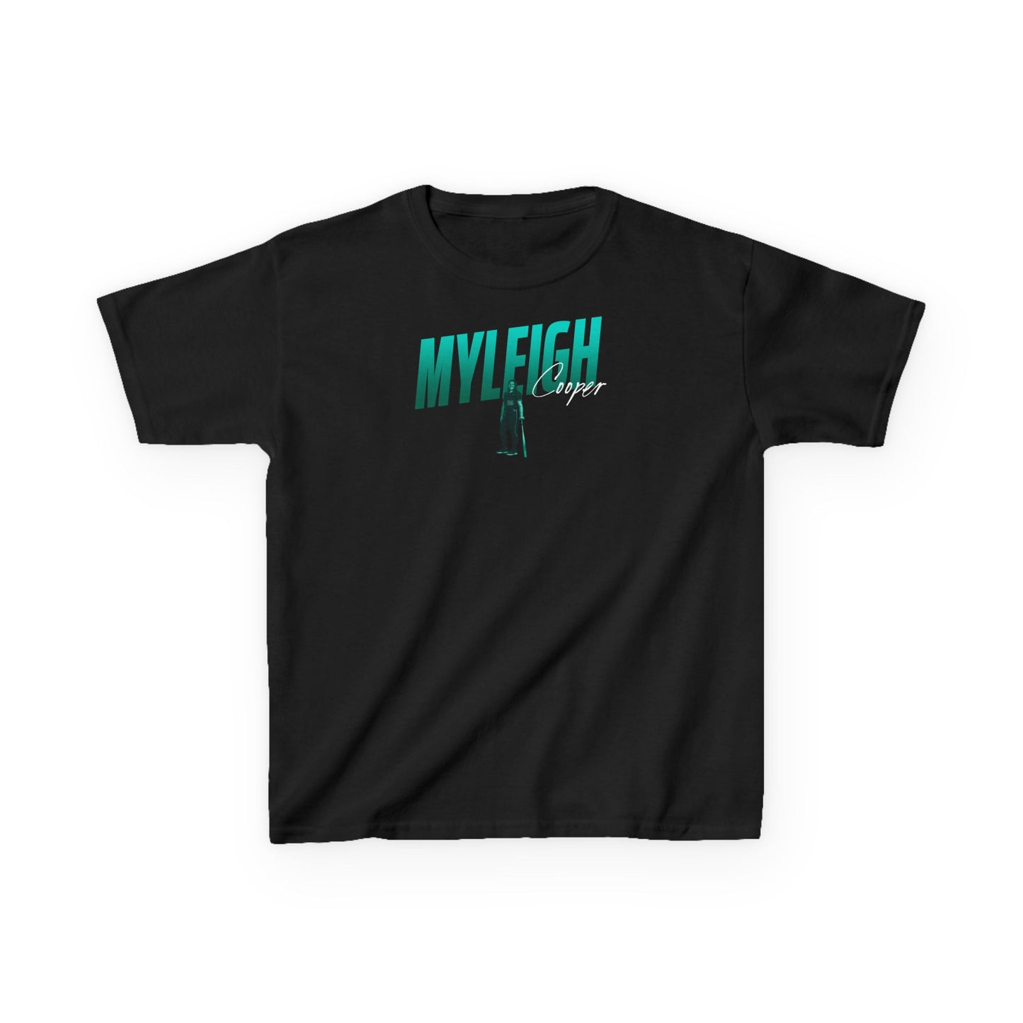 Myleigh Cooper Cursive Combo Colored Kids Tee