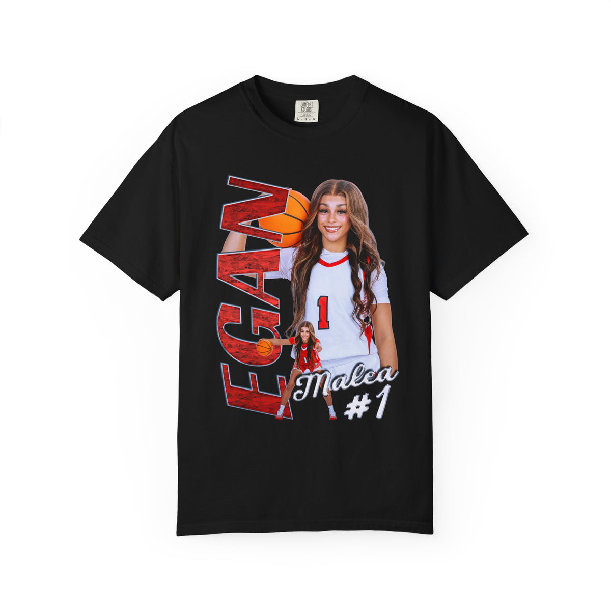 Malea Egan Vertical Name Premium Tee