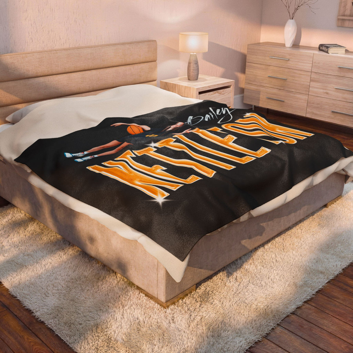 Bailey Nettleton 60"-80" Plush Blanket