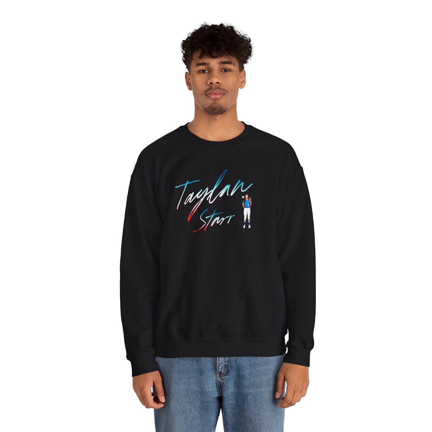 Taylan Starr Cursive Crewneck Sweatshirt