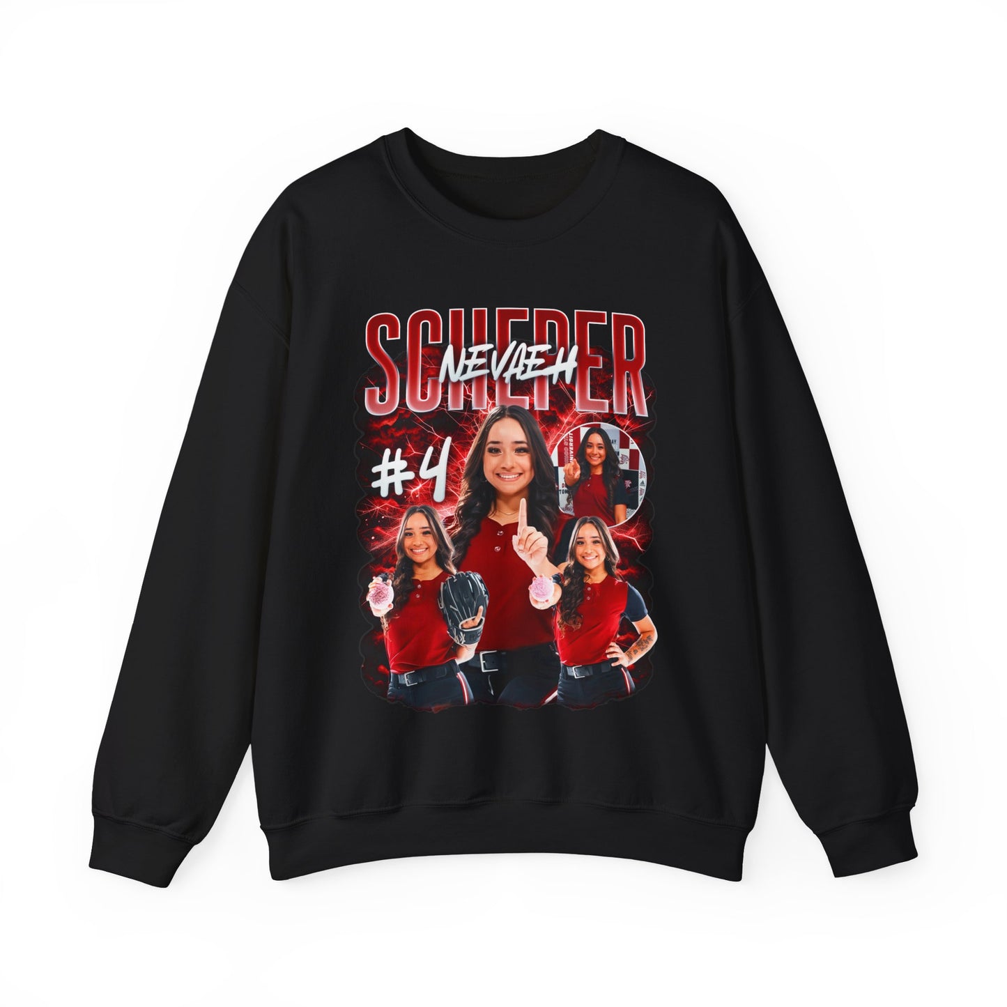 Nevaeh Scheper Lightning Storm Crewneck Sweatshirt