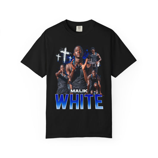 Malik White Faith Based Premium Tee