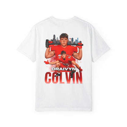 Draivyn Colvin Logo Front & Back Premium Tee