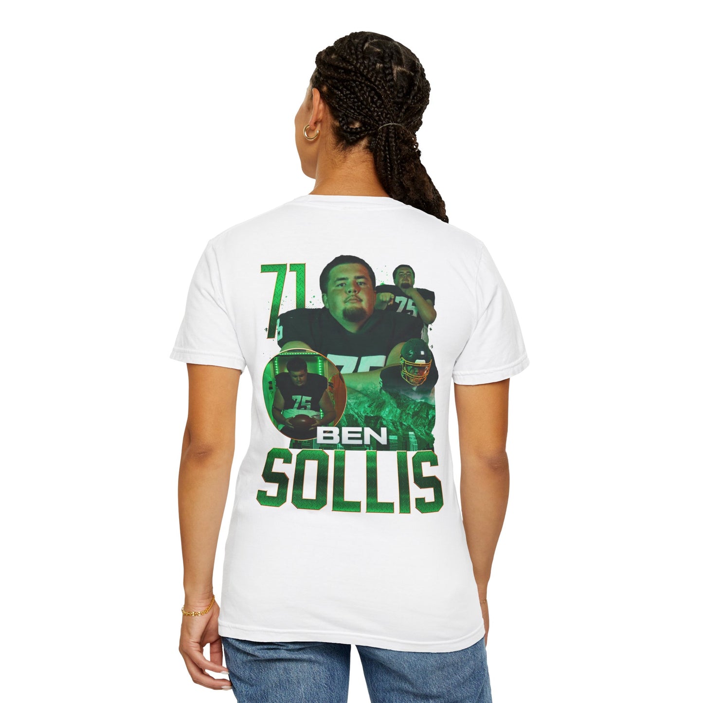 Ben Sollis Logo Front & Back Premium Tee