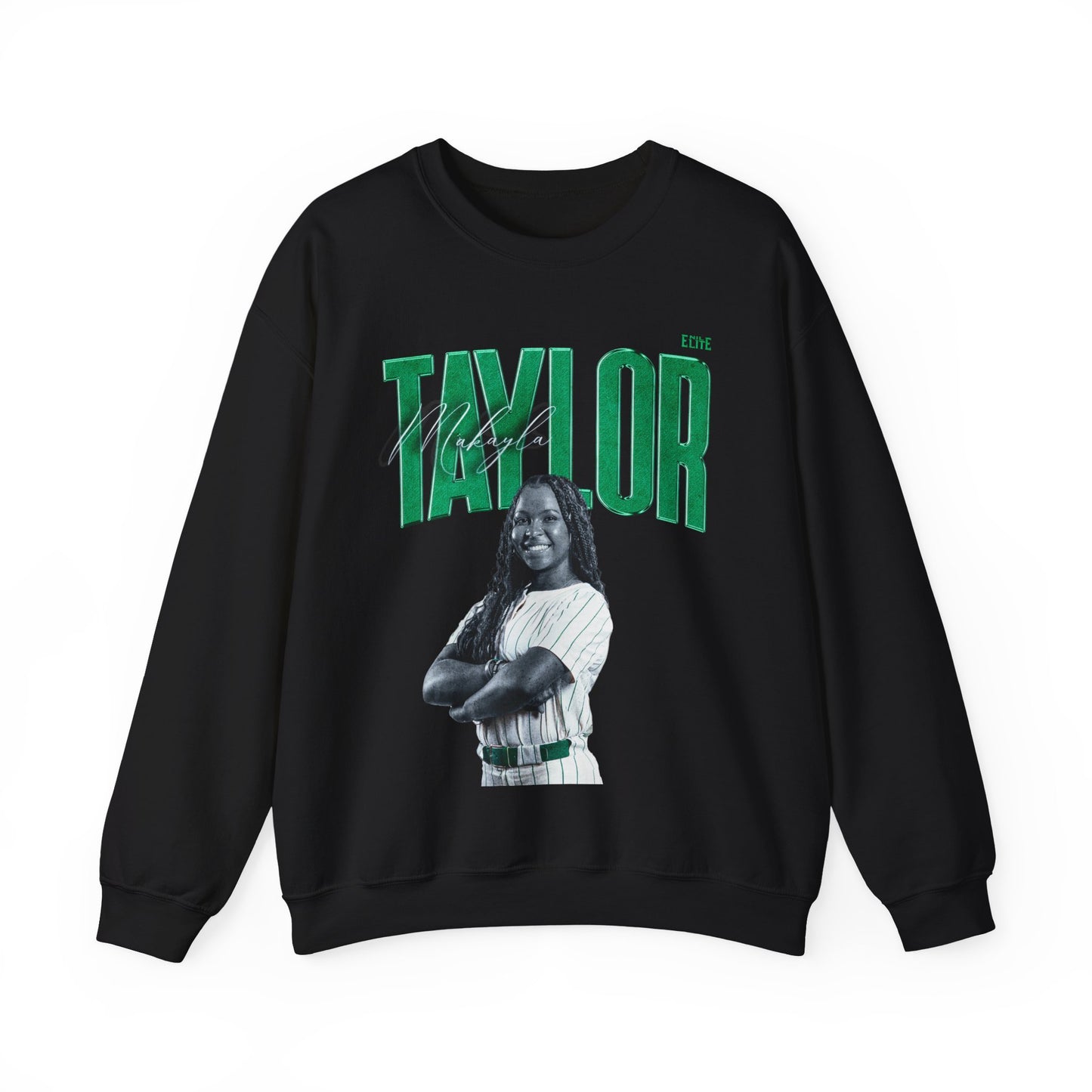 Makayla Taylor Faded Glory Crewneck Sweatshirt