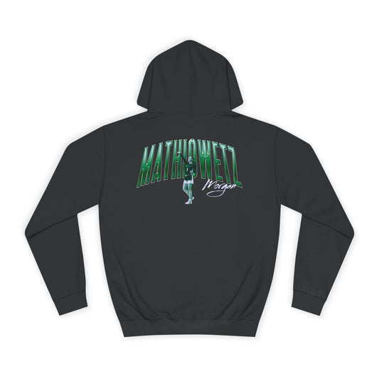 Morgan Mathiowetz Curved Combo Colored Premium Hoodie