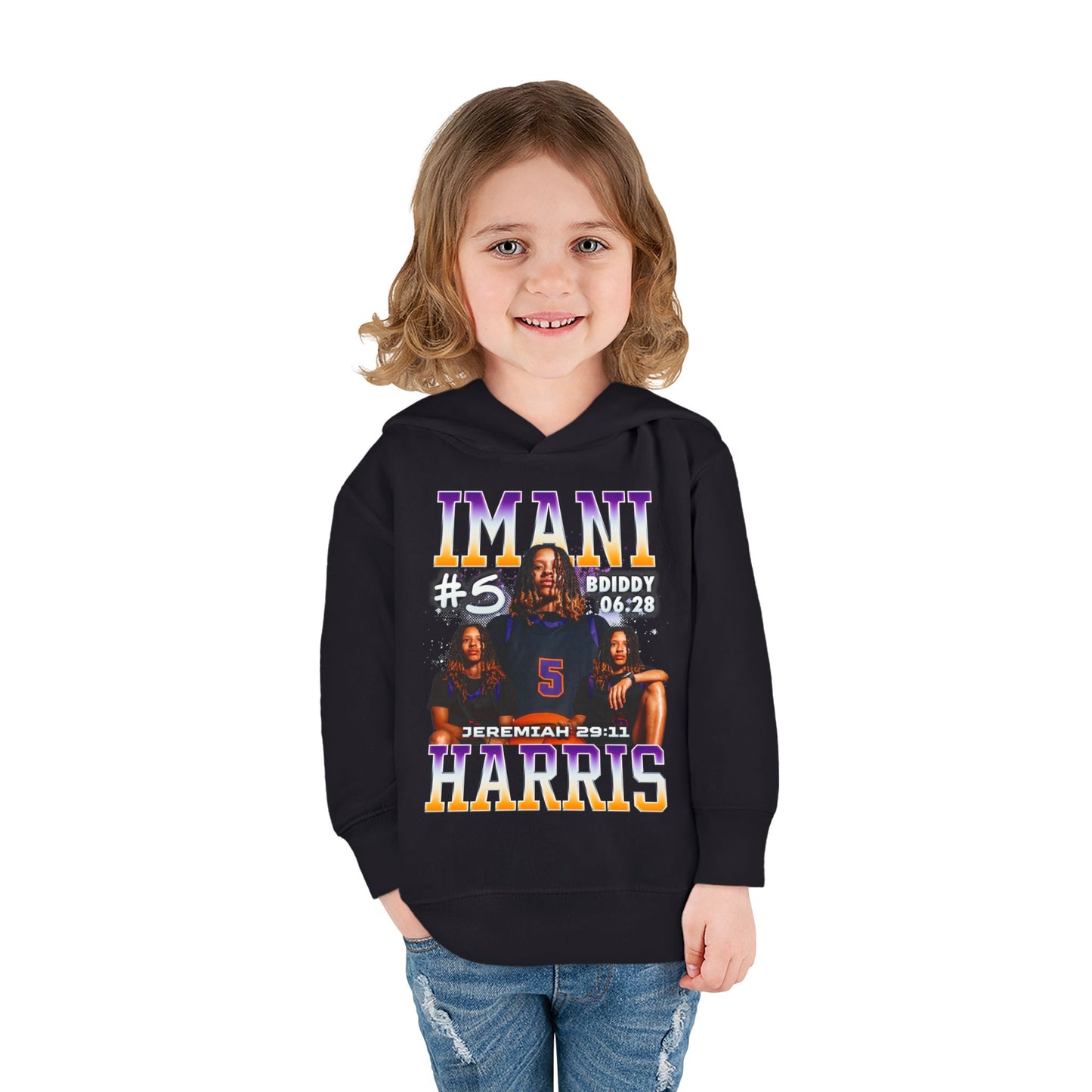 Imani Harris Toddler Pullover Hoodie