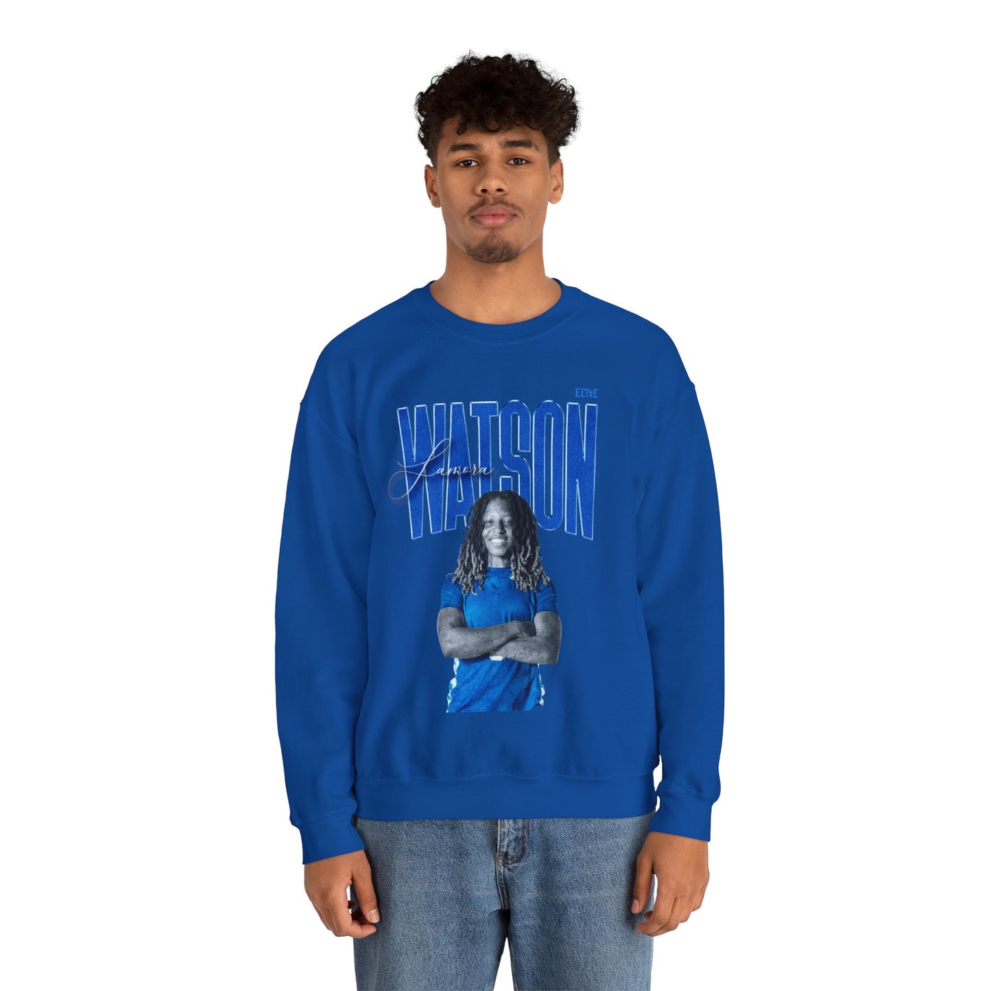 Samora Watson Faded Glory Crewneck Sweatshirt