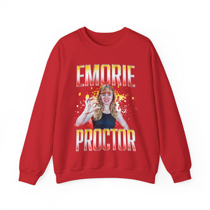 Emorie Proctor Hombre Combo Crewneck Sweatshirt