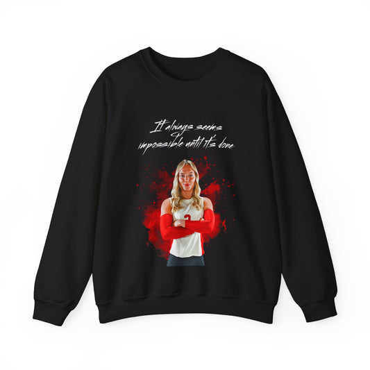 Gracie Furlong Athlete Quote Crewneck Sweatshirt