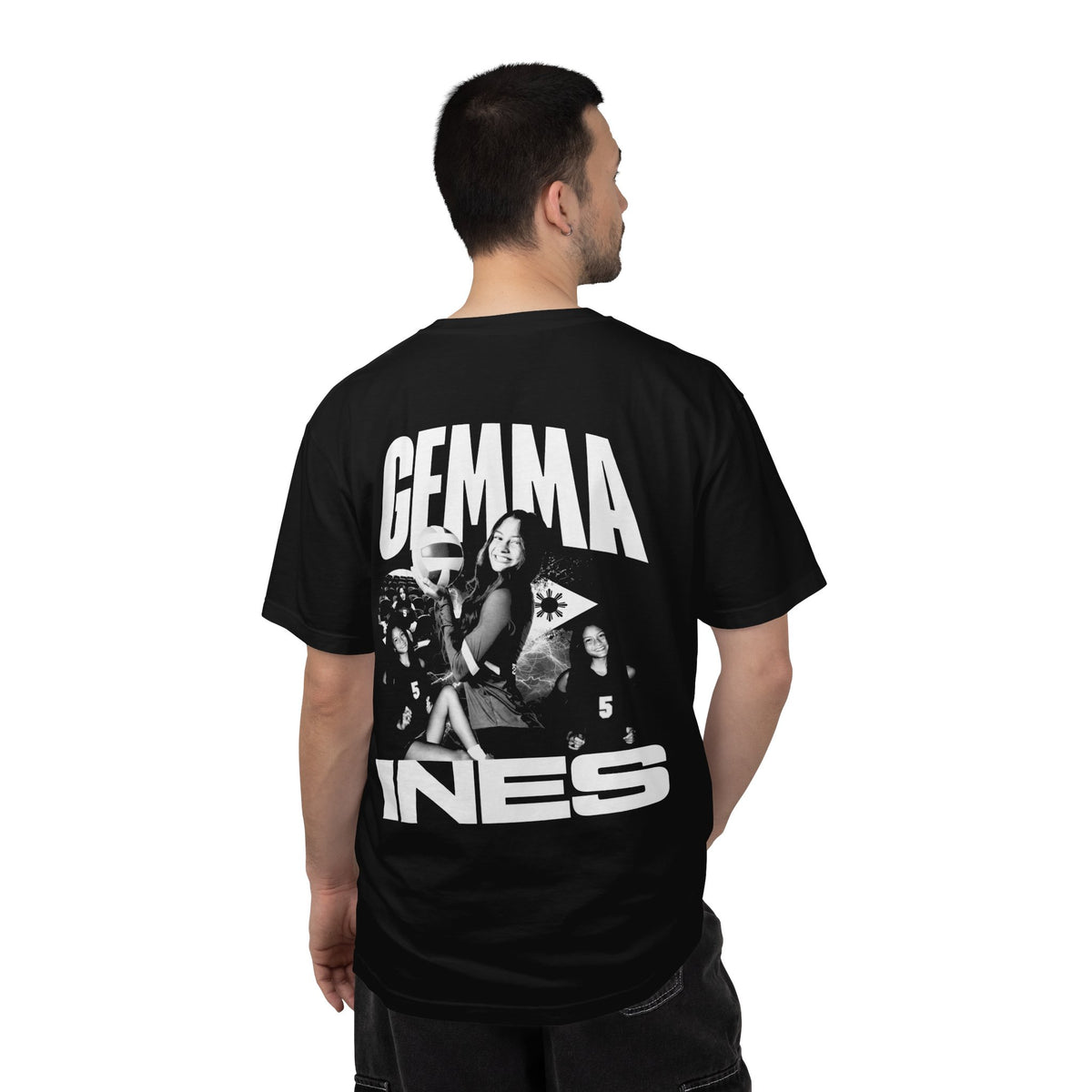 Gemma Ines Vintage Blackout Premium Tee