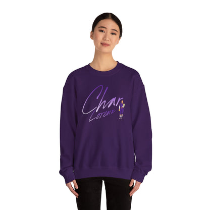 Char Lorenz Cursive Crewneck Sweatshirt