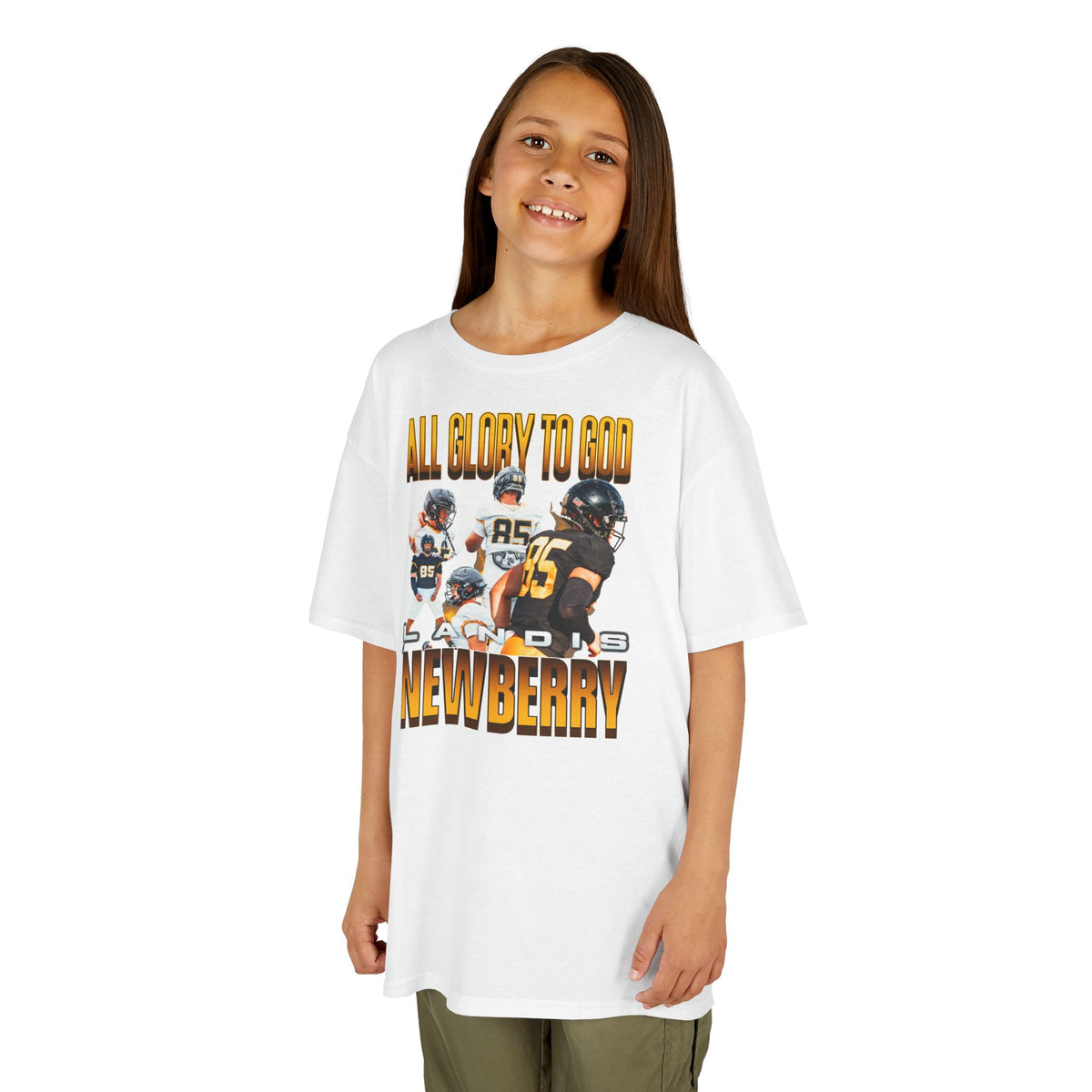 Landis Newberry Featured Quote Kids Tee