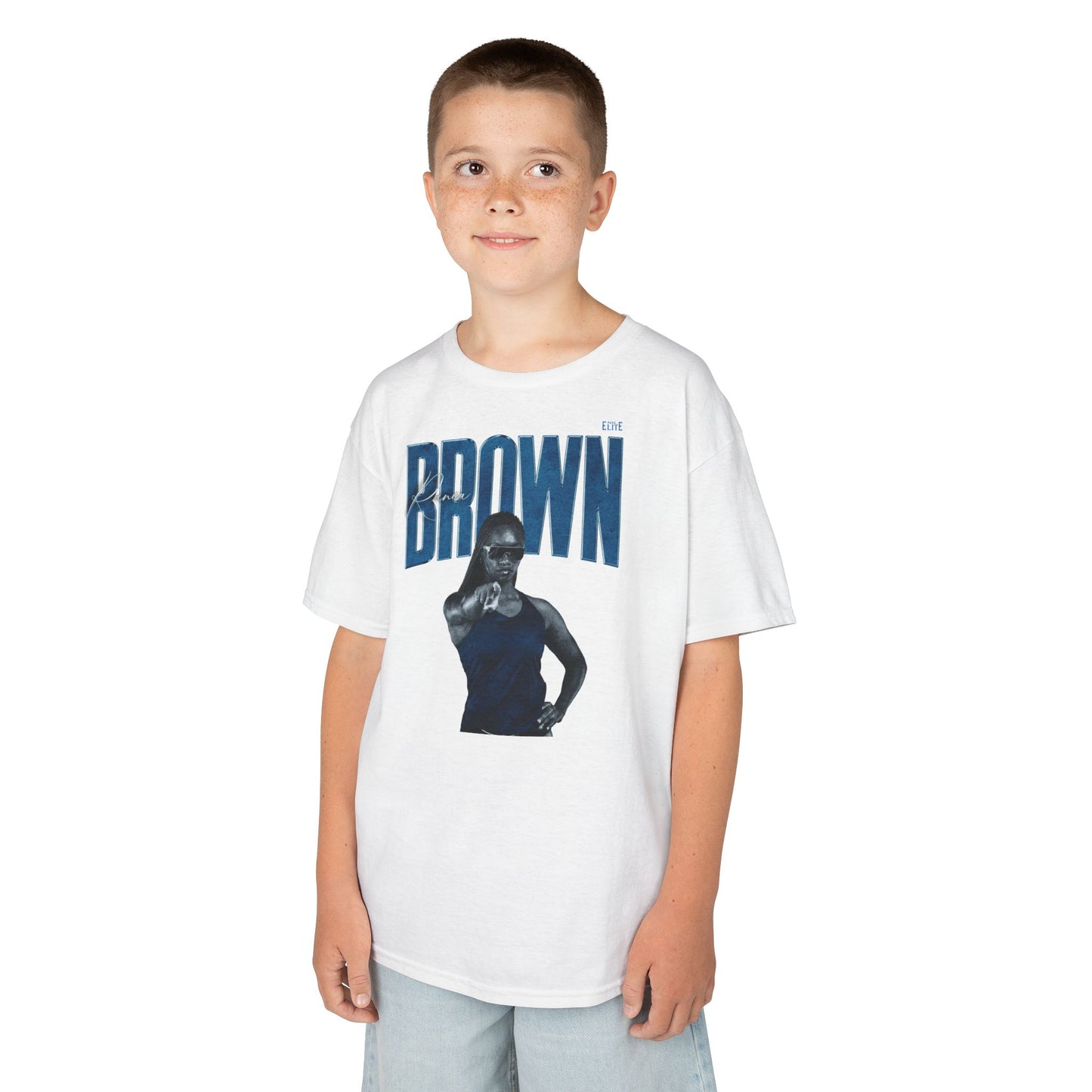 Rania Brown Faded Glory Kids Tee