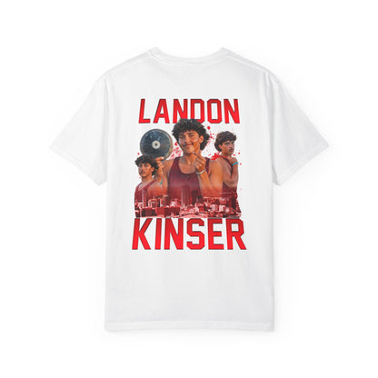 Landon Kinser Logo Front & Back Premium Tee