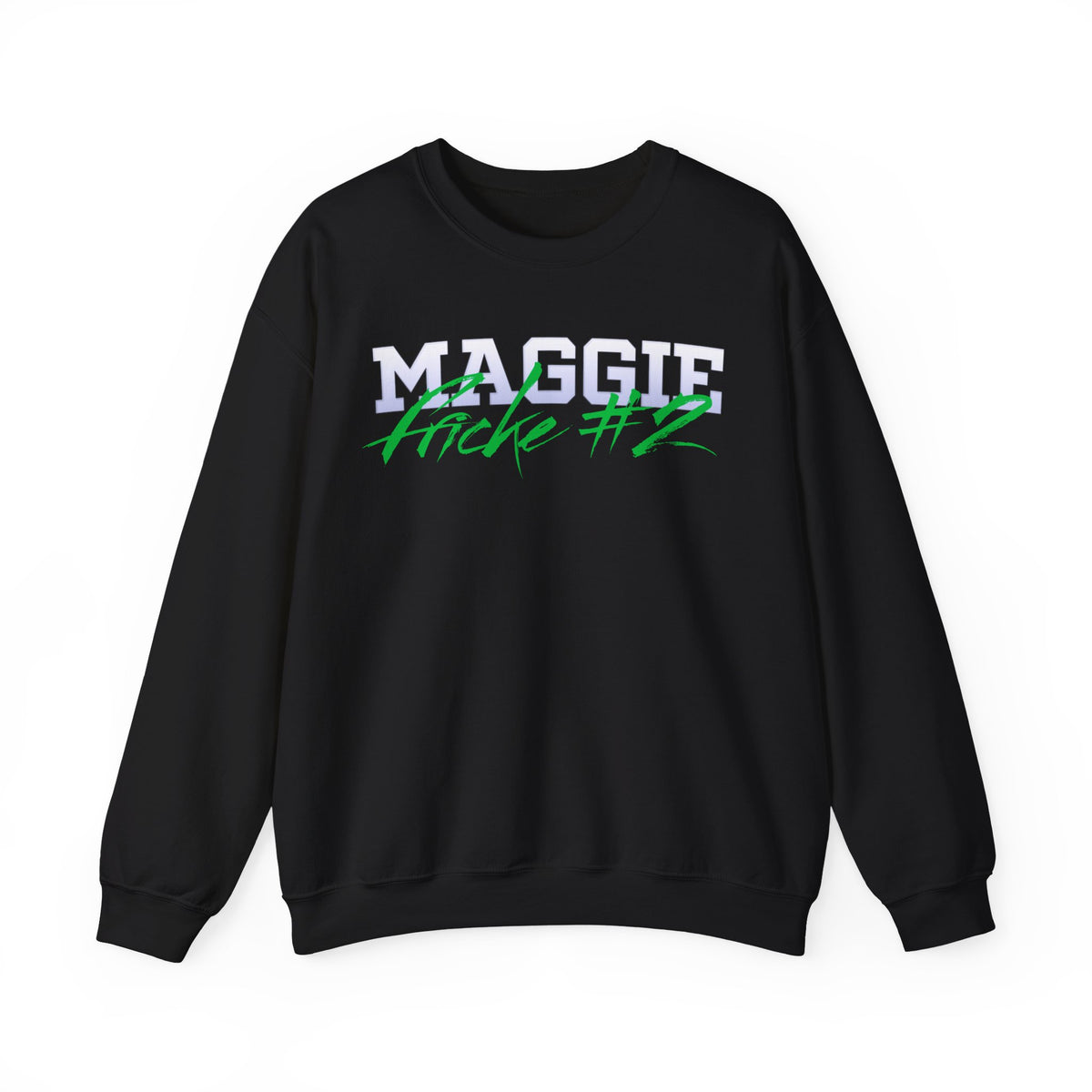 Maggie Fricke Cursive Name & Number Crewneck Sweatshirt