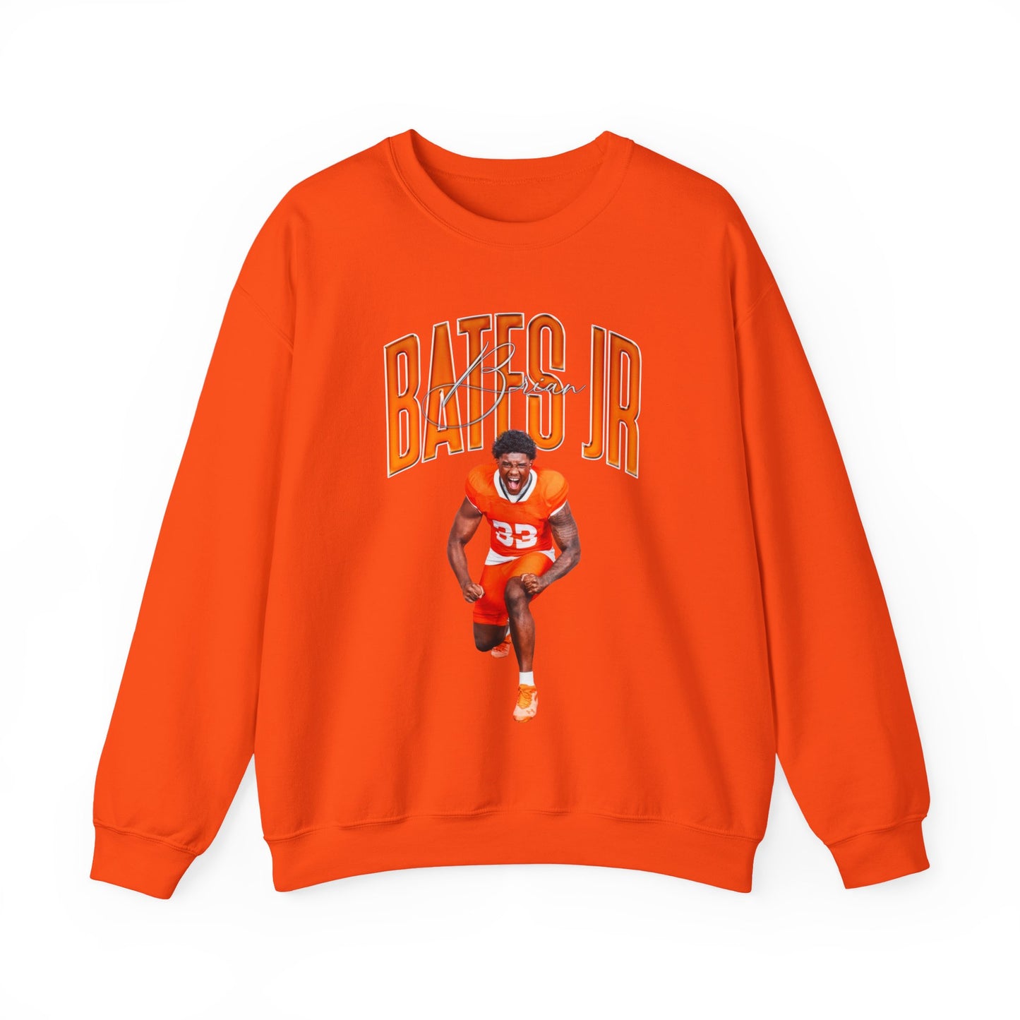 Brian Bates Jr. Big Last Name Crewneck Sweatshirt
