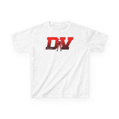 Devin Viola Big Iniitals Colored Kids Tee