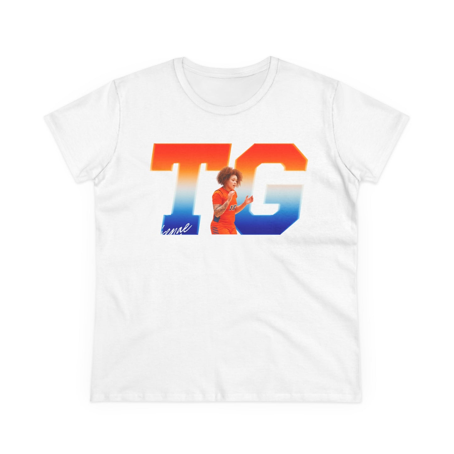 Tajenae Gooden Big Initials Women's Tee