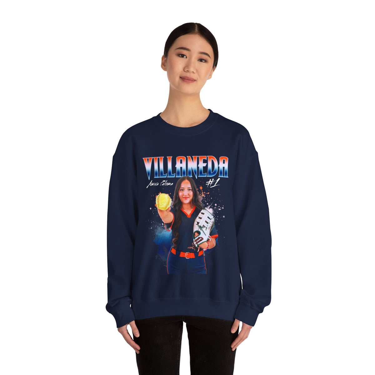 Amira Paloma Villaneda Crewneck Sweatshirt