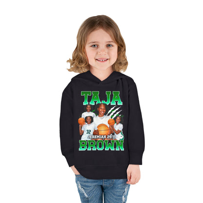 Taja Brown Toddler Pullover Hoodie