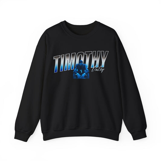 Timothy Dailey Cursive Combo Crewneck Sweatshirt