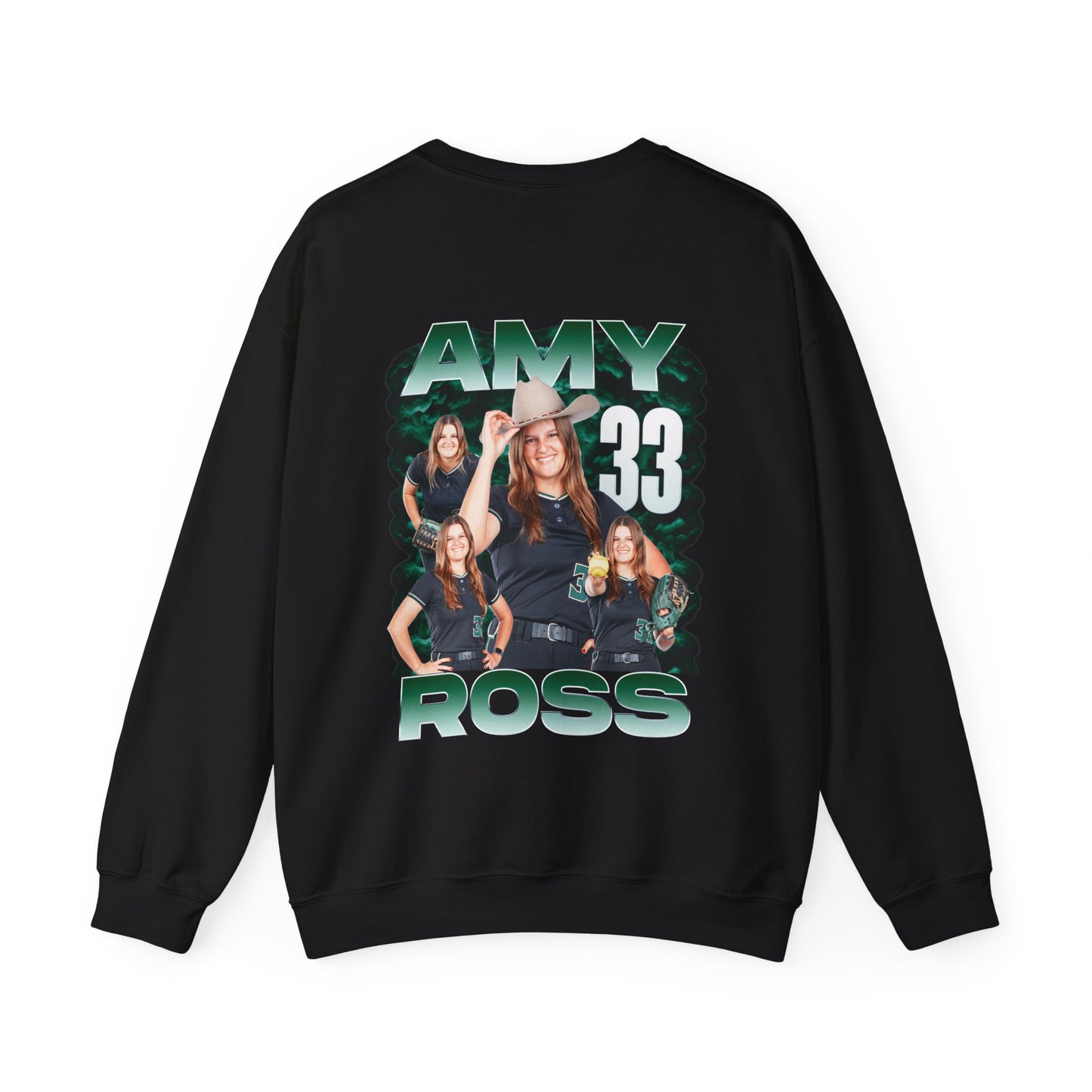 Amy Ross Logo Front & Back Crewneck