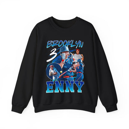 Brooklyn Enny Single Color Combo Crewneck Sweatshirt