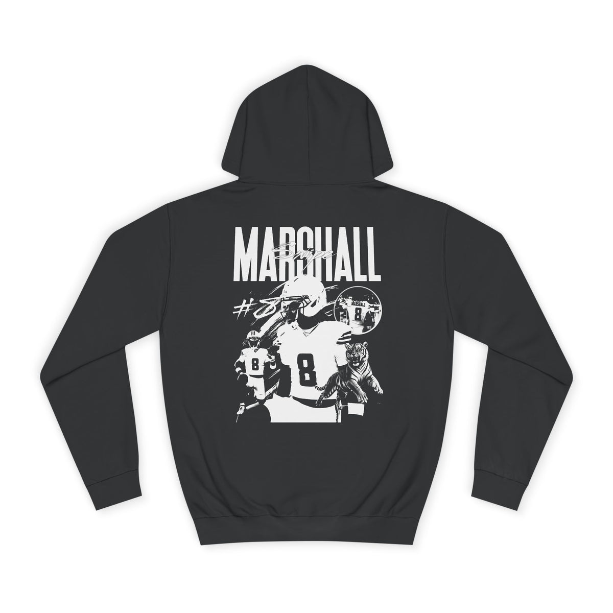 Swipe Marshall Vintage Blackout Premium Hoodie