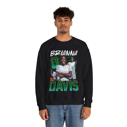 Brianna Davis White & Colored Combo Crewneck Sweatshirt