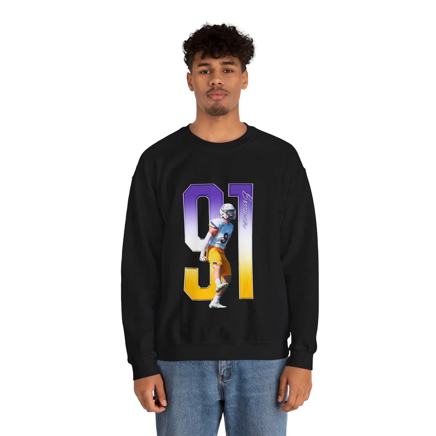 Sam Bossman Player Icon Number Crewneck Sweatshirt