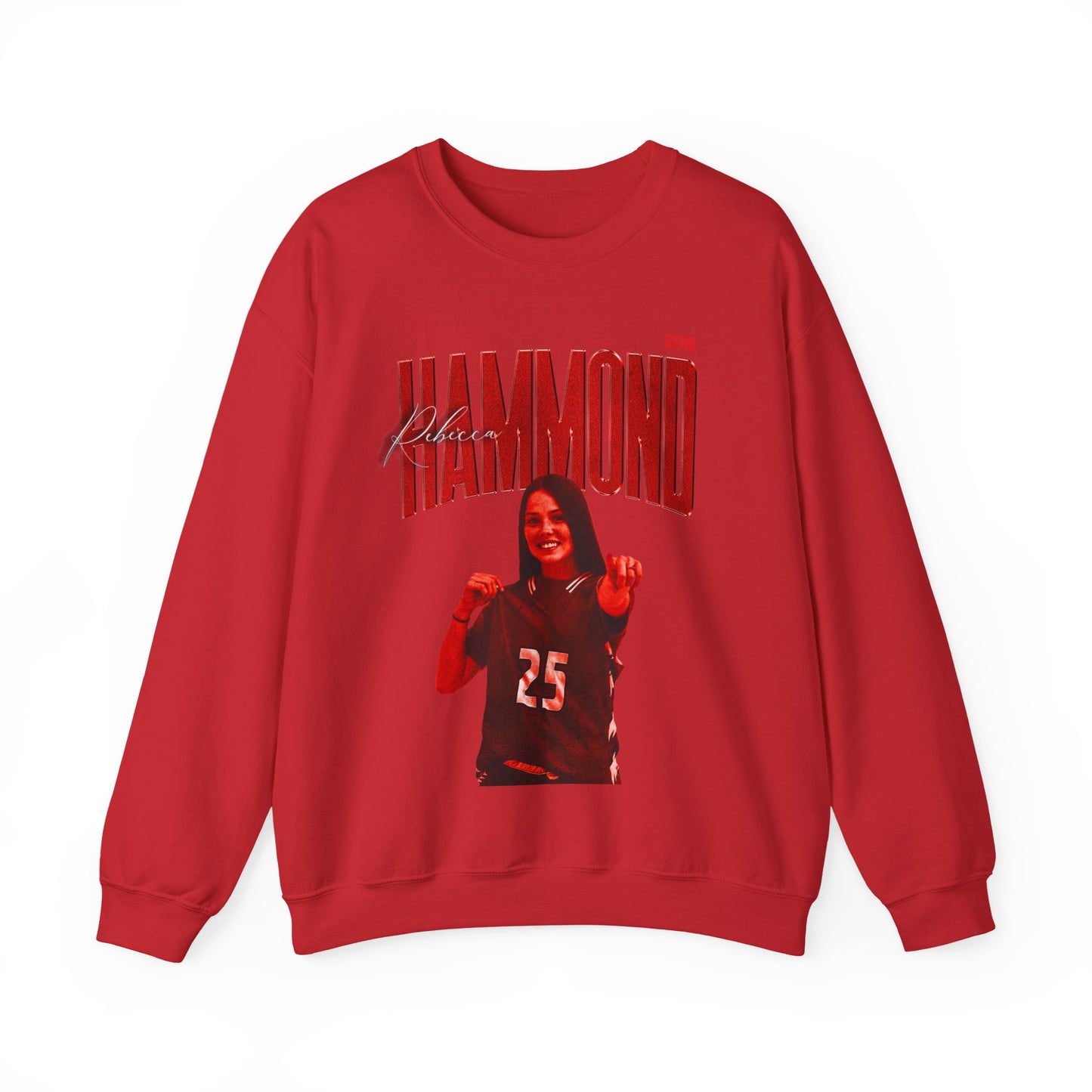 Rebecca Hammond Faded Glory Crewneck Sweatshirt
