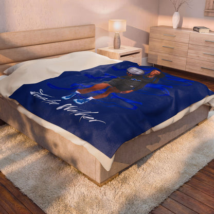 Jaslin Walker 60"-80" Plush Blanket