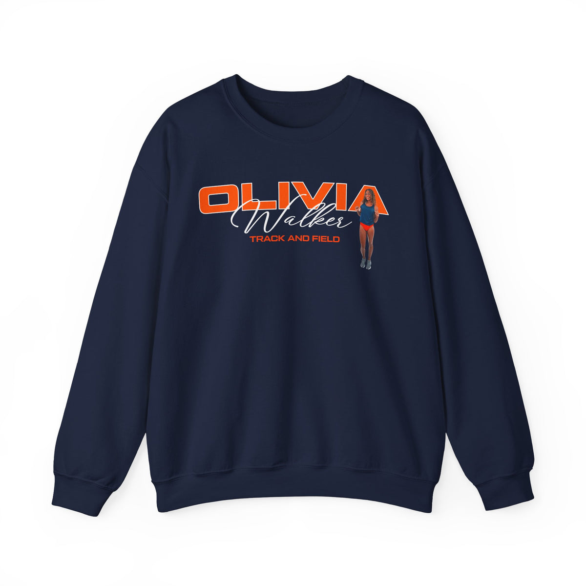 Olivia Walker Cursive Crewneck Sweatshirt
