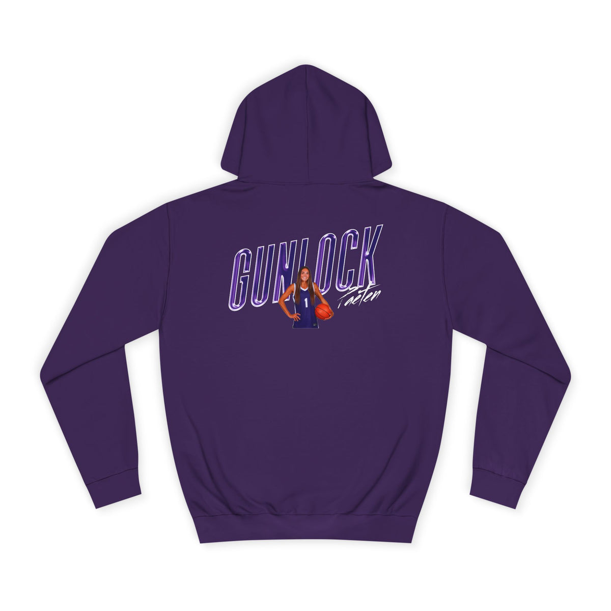 Paeten Gunlock Cursive Combo Colored Premium Hoodie