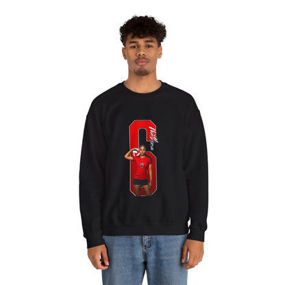 Kamiera Watkins Player Icon Number Crewneck Sweatshirt