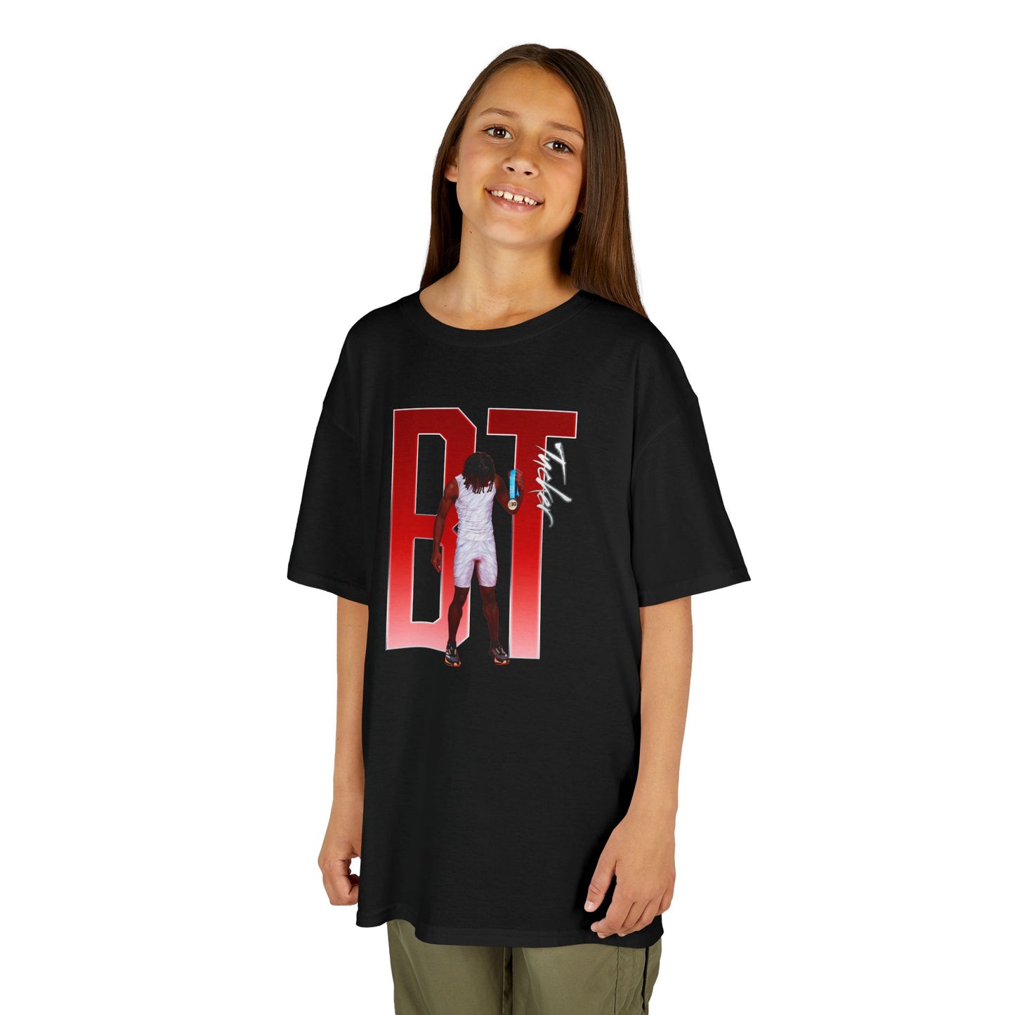 Bryce Tucker Player Icon Initials Kids Tee