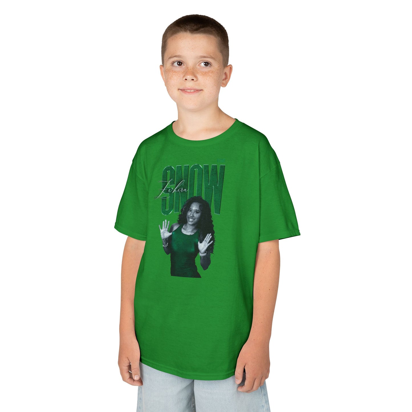 Ze'Kira Snow Faded Glory Kids Tee