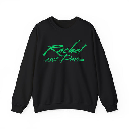 Rachel Davis Cursive Name & Number Crewneck Sweatshirt