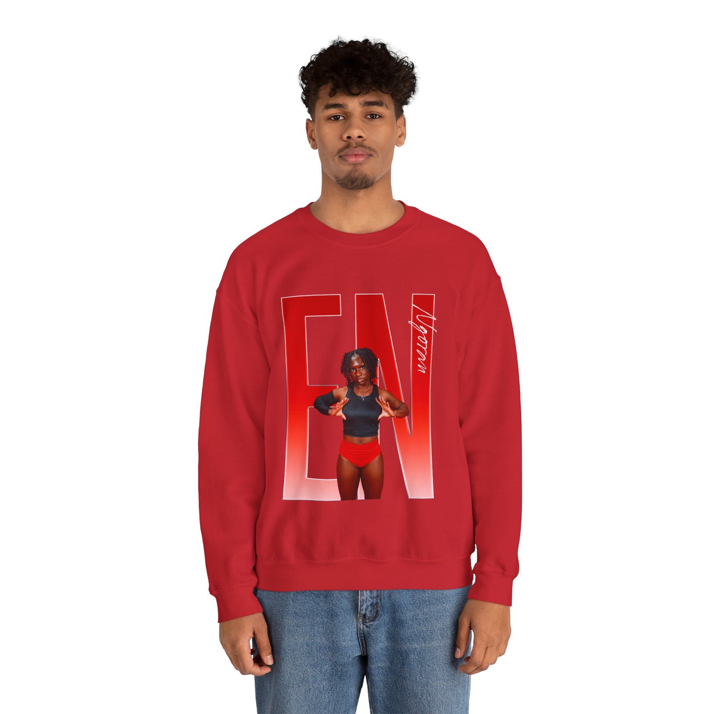 Eslie Ngoran Player Icon Initials Crewneck Sweatshirt
