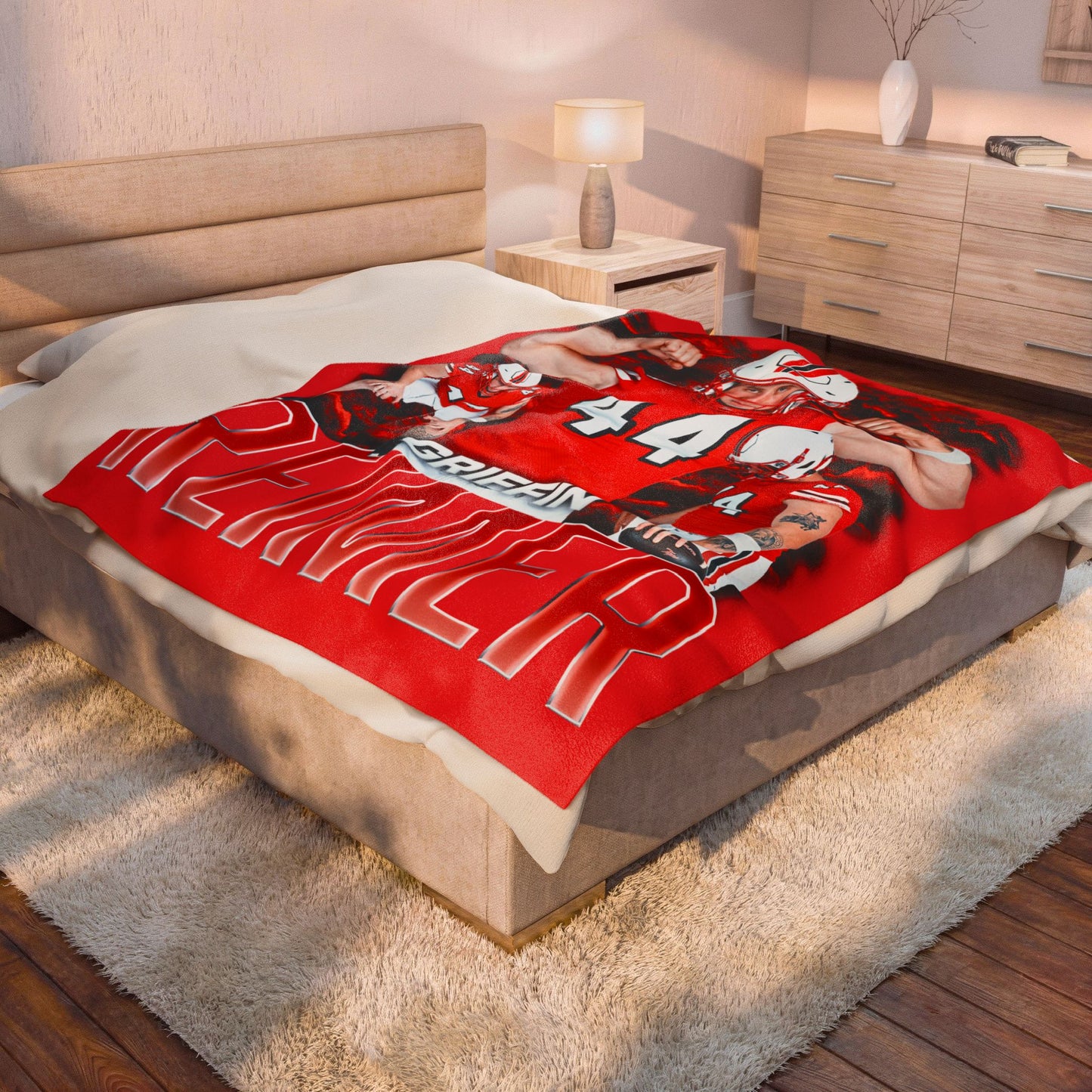 Griffin Reimer 60"-80" Plush Blanket