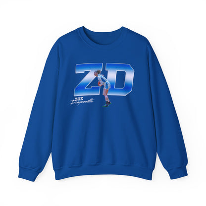 Zoë Dispennette Big Initials Crewneck Sweatshirt