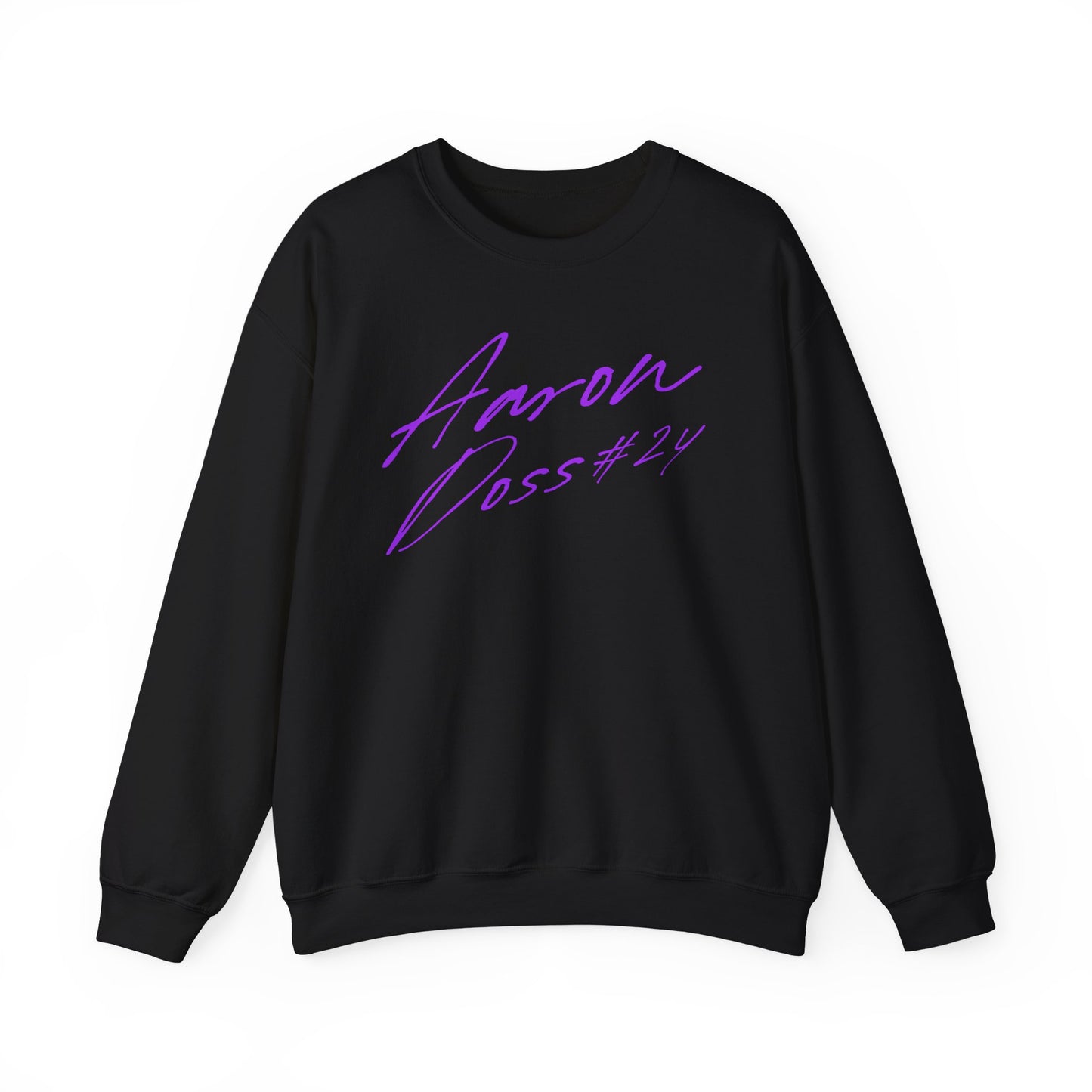 Aaron Doss Cursive Name & Number Crewneck Sweatshirt