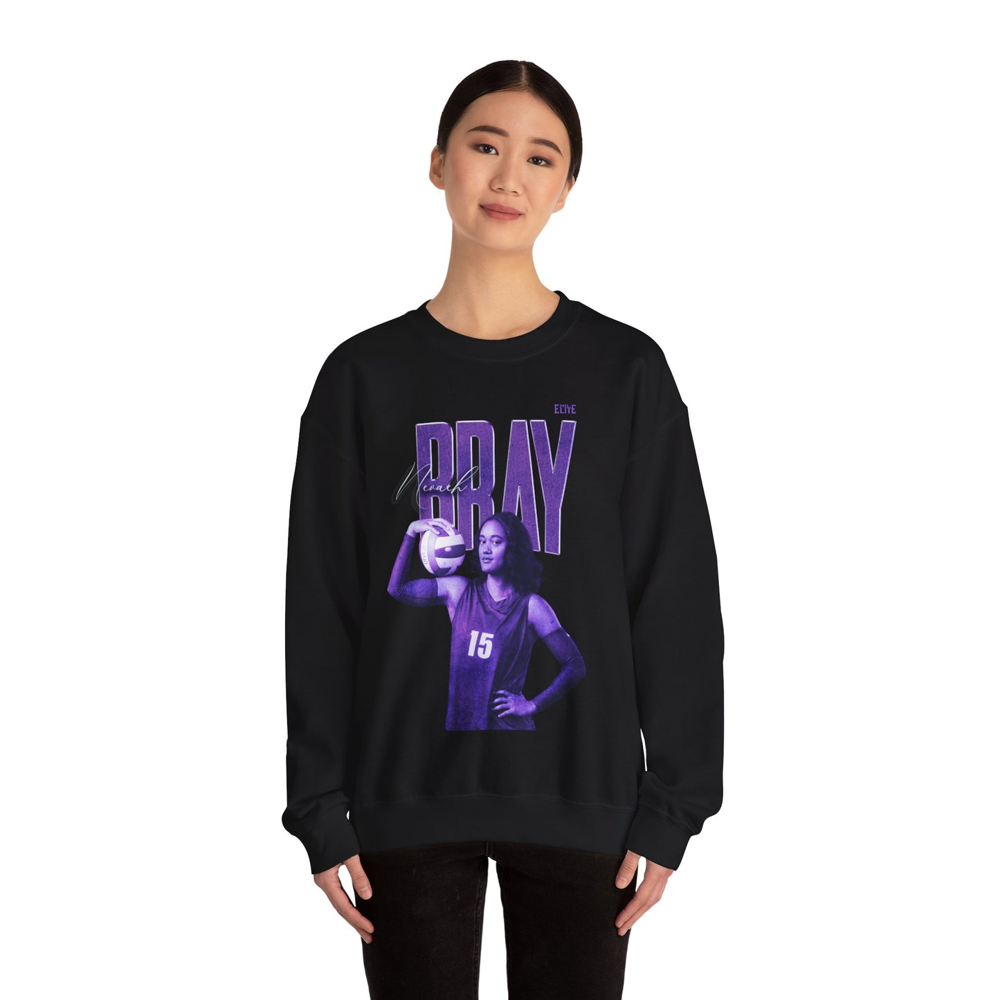 Nevaeh Bray Faded Glory Crewneck Sweatshirt