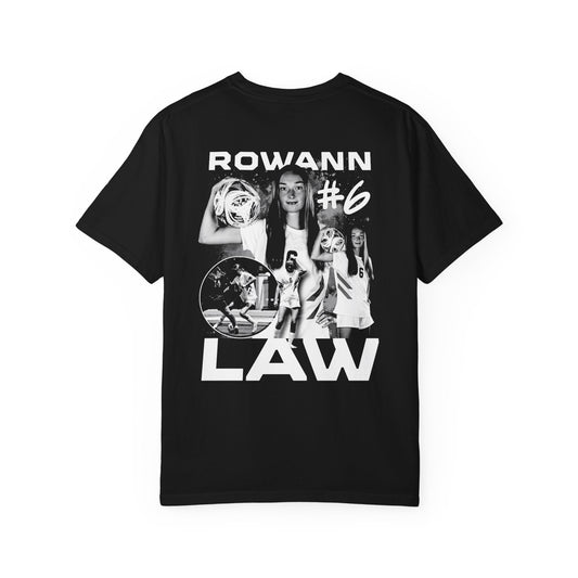 Rowann Law Heavyweight Vintage Blackout Tee