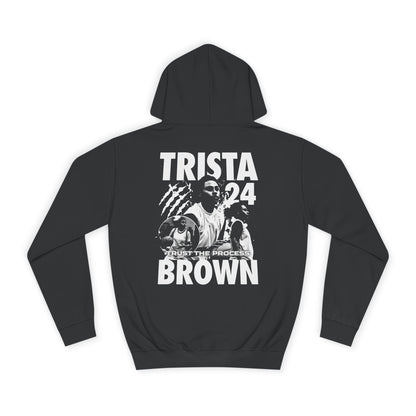 Trista Brown Vintage Blackout Premium Hoodie