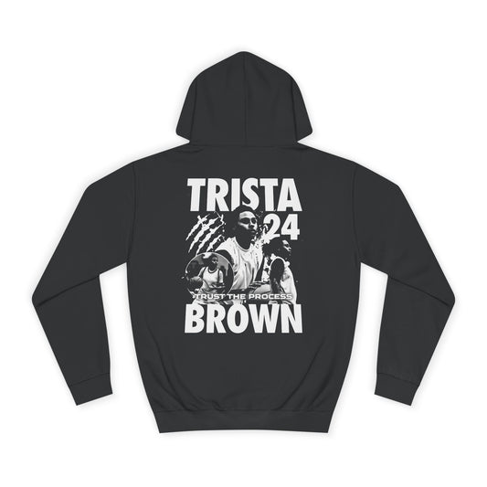 Trista Brown Vintage Blackout Premium Hoodie