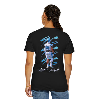 Logan Wright Logo Front & Back Premium Tee